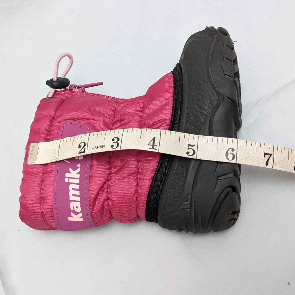 Kamik Baby Girl Insulated Snow Boots Size 5
